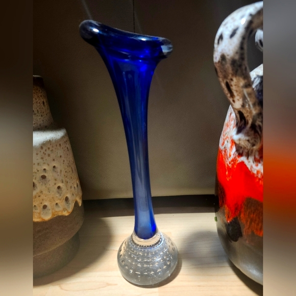 Vintage blown glass vase - Picture 1 of 1
